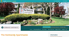 Desktop Screenshot of normandyapts.com